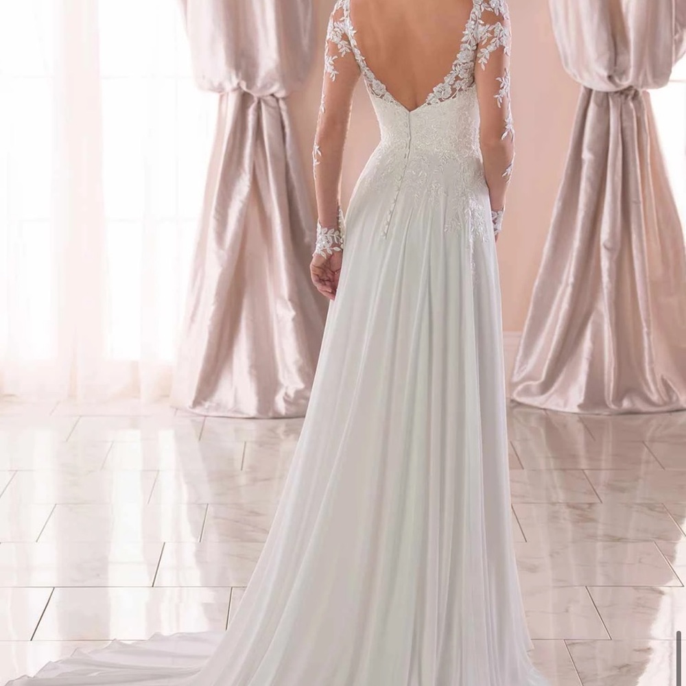 Stella York White Wedding Dress